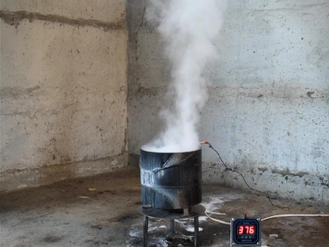 Охолодження після гасіння на 30 секундах