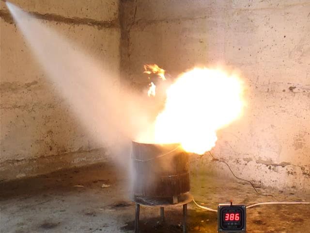 Фаза гасіння модельного вогнища